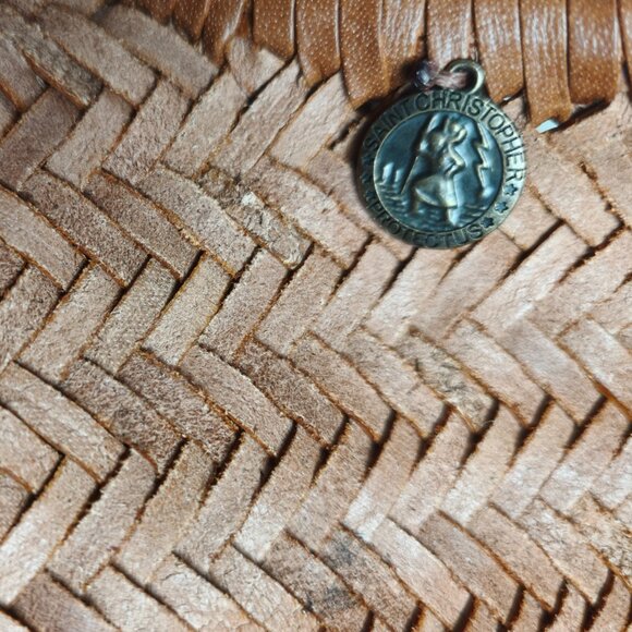 Dragon Diffusion Woven Leather Shoulder Bag | Large & Spacious - Picture 10 of 12